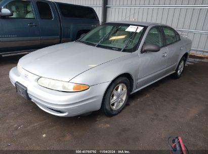 2004 OLDSMOBILE ALERO GL1 Silver  Gasoline 1G3NL52F14C213829 photo #3