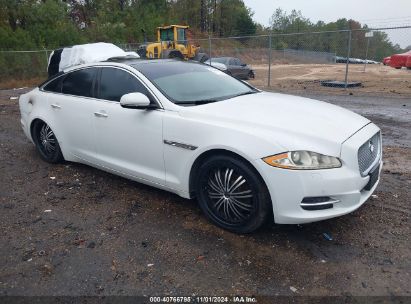 2011 JAGUAR XJ White  Gasoline SAJWA1CB4BLV12762 photo #1