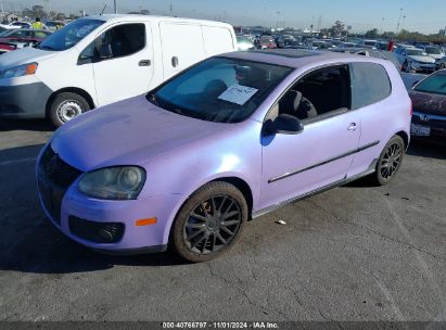 2006 VOLKSWAGEN GTI 2-DOOR Purple  Gasoline WVWFV71K16W131223 photo #3