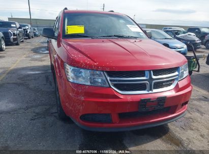 2018 DODGE JOURNEY SE Red  Gasoline 3C4PDCABXJT520098 photo #1