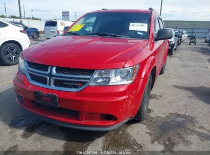 2018 DODGE JOURNEY SE Red  Gasoline 3C4PDCABXJT520098 photo #3