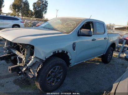 2024 FORD RANGER XLT Gray  Gasoline 1FTER4GH7RLE07968 photo #3