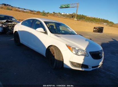 2016 BUICK REGAL TURBO PREMIUM I White  Gasoline 2G4GR5EX3G9179511 photo #1