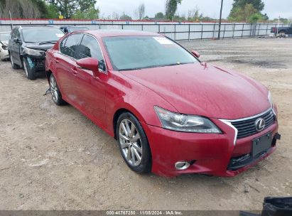 2014 LEXUS GS 350 Red  Gasoline JTHBE1BL3E5042453 photo #1