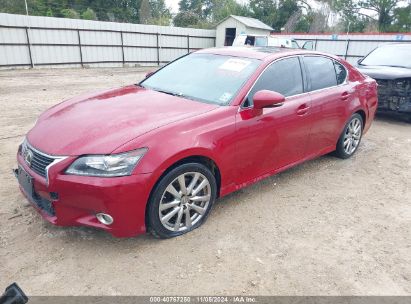 2014 LEXUS GS 350 Red  Gasoline JTHBE1BL3E5042453 photo #3