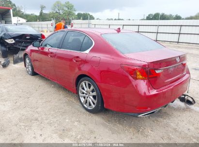 2014 LEXUS GS 350 Red  Gasoline JTHBE1BL3E5042453 photo #4