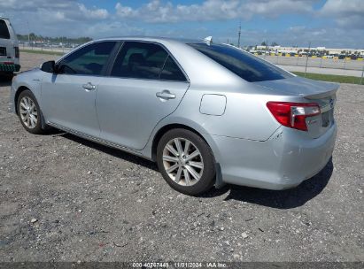 2014 TOYOTA CAMRY HYBRID XLE Silver  Hybrid 4T1BD1FK2EU097368 photo #4