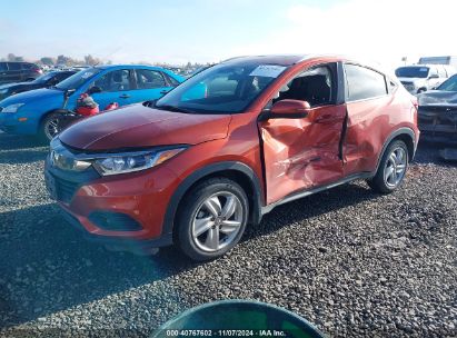 2019 HONDA HR-V EX Orange  Gasoline 3CZRU6H51KM710355 photo #3