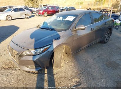 2023 NISSAN SENTRA SV XTRONIC CVT Gray  Gasoline 3N1AB8CVXPY288892 photo #3