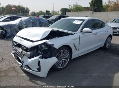 2020 HYUNDAI GENESIS SEDAN White  Other KMTG64LAXLU062173 photo #3