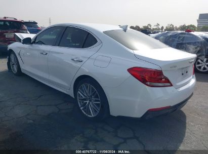 2020 HYUNDAI GENESIS SEDAN White  Other KMTG64LAXLU062173 photo #4