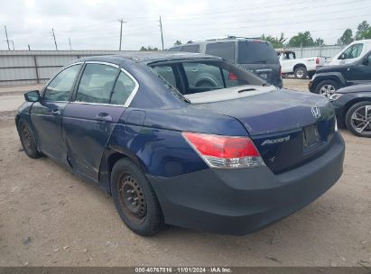 2010 HONDA ACCORD 2.4 LX Blue  Gasoline 1HGCP2F35AA076896 photo #4