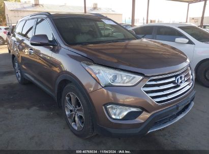 2014 HYUNDAI SANTA FE LIMITED Brown  Gasoline KM8SN4HFXEU069526 photo #1