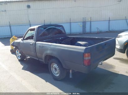 1991 TOYOTA PICKUP 1/2 TON SHORT WHEELBASE Black  Gasoline JT4RN81A6M0076939 photo #4