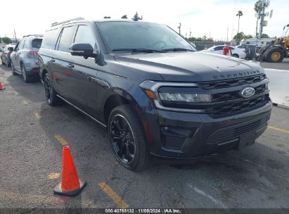 2023 FORD EXPEDITION LIMITED MAX Gray  Gasoline 1FMJK2A85PEA11003 photo #1