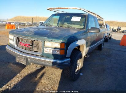 1996 GMC SIERRA K2500 Green  Gasoline 1GTGK29R5TE525147 photo #3