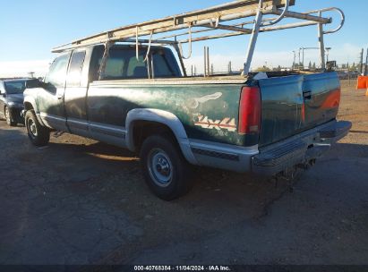 1996 GMC SIERRA K2500 Green  Gasoline 1GTGK29R5TE525147 photo #4