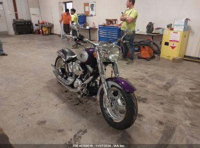 2001 HARLEY-DAVIDSON FLSTF Purple  Other 1HD1BMY171Y028821 photo #1