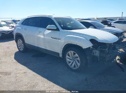 2022 VOLKSWAGEN ATLAS CROSS SPORT 3.6L V6 SE W/TECHNOLOGY White  Gasoline 1V2WE2CA8NC209308 photo #1