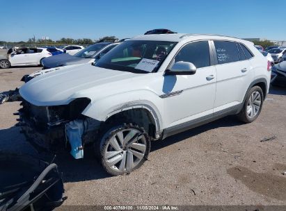 2022 VOLKSWAGEN ATLAS CROSS SPORT 3.6L V6 SE W/TECHNOLOGY White  Gasoline 1V2WE2CA8NC209308 photo #3