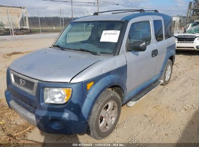 2005 HONDA ELEMENT EX Silver  Gasoline 5J6YH28675L000643 photo #3