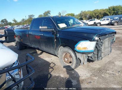 2012 RAM 3500 SLT Black  Diesel 3C63DPHL6CG124709 photo #1