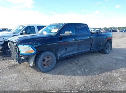 2012 RAM 3500 SLT Black  Diesel 3C63DPHL6CG124709 photo #3