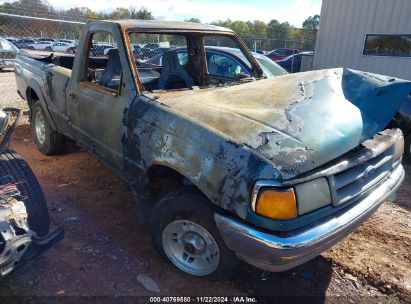 1996 FORD RANGER Green  Gasoline 1FTCR11X9TTA70054 photo #1