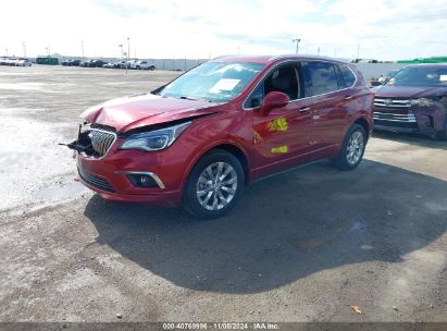 2018 BUICK ENVISION ESSENCE Red  Gasoline LRBFX1SA3JD016817 photo #3