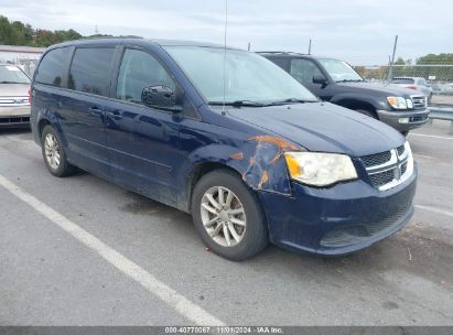 2014 DODGE GRAND CARAVAN SXT Blue  Flexible Fuel 2C4RDGCG8ER388296 photo #1