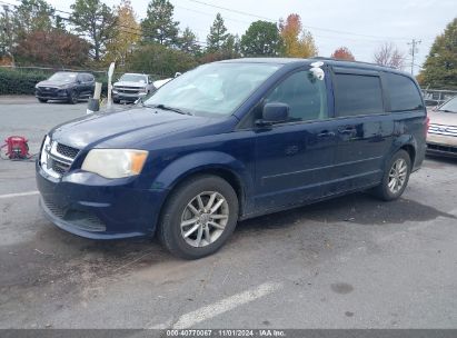 2014 DODGE GRAND CARAVAN SXT Blue  Flexible Fuel 2C4RDGCG8ER388296 photo #3