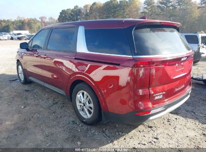 2024 KIA CARNIVAL MPV LX SEAT PACKAGE Red  Gasoline KNDNB4H36R6319919 photo #4