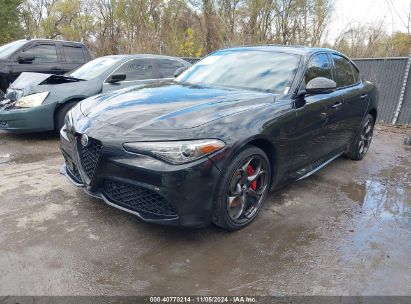 2020 ALFA ROMEO GIULIA TI SPORT CARBON AWD Black  Gasoline ZARFANBN1L7638627 photo #3