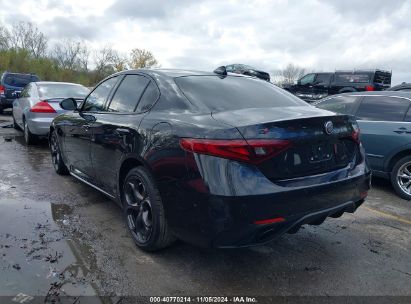 2020 ALFA ROMEO GIULIA TI SPORT CARBON AWD Black  Gasoline ZARFANBN1L7638627 photo #4