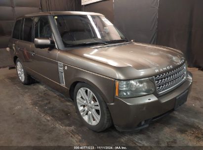 2010 LAND ROVER RANGE ROVER HSE Brown  Gasoline SALMF1D42AA320024 photo #1