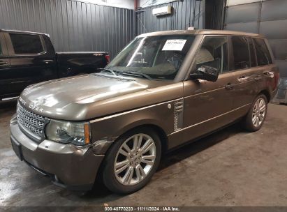 2010 LAND ROVER RANGE ROVER HSE Brown  Gasoline SALMF1D42AA320024 photo #3