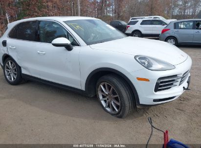 2019 PORSCHE CAYENNE White  Gasoline WP1AA2AY5KDA12981 photo #1