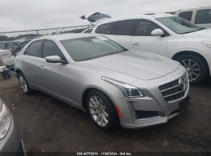 2014 CADILLAC CTS LUXURY Silver  Gasoline 1G6AX5S39E0161509 photo #1