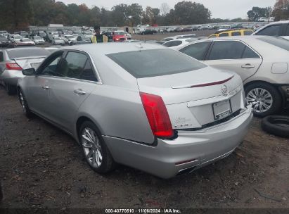 2014 CADILLAC CTS LUXURY Silver  Gasoline 1G6AX5S39E0161509 photo #4