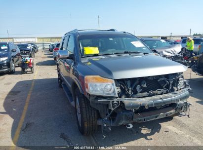 2014 NISSAN ARMADA PLATINUM Gray  Flexible Fuel 5N1BA0NF3EN600858 photo #1