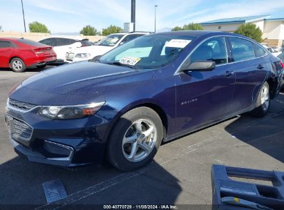 2018 CHEVROLET MALIBU 1FL Blue  Gasoline 1G1ZC5ST7JF119089 photo #3