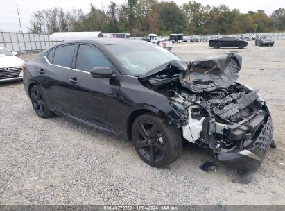 2024 NISSAN SENTRA SR XTRONIC CVT Black  Gasoline 3N1AB8DV1RY282979 photo #1