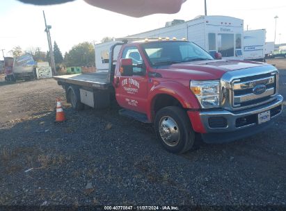 2015 FORD F-550 CHASSIS XL Red  Gasoline 1FDUF5GY8FEB40748 photo #1