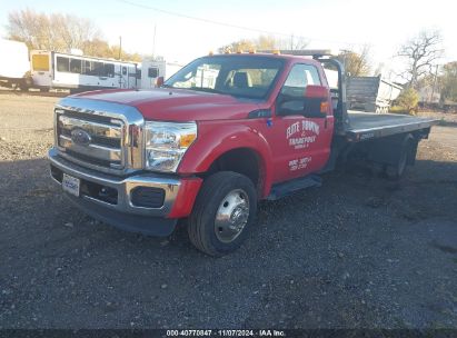 2015 FORD F-550 CHASSIS XL Red  Gasoline 1FDUF5GY8FEB40748 photo #3