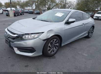 2018 HONDA CIVIC LX Silver  Gasoline 2HGFC4B51JH305751 photo #3