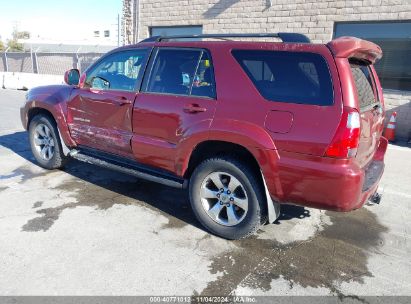 2006 TOYOTA 4RUNNER LIMITED V8 Burgundy  Gasoline JTEBT17R168033427 photo #4