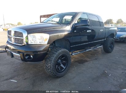 2007 DODGE RAM 1500 LARAMIE Black  Gasoline 3D7KS19D87G848802 photo #3