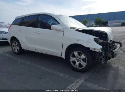 2003 TOYOTA MATRIX XR White  Gasoline 2T1LR32E63C010829 photo #1