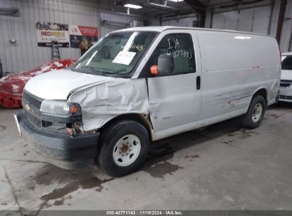 2019 CHEVROLET EXPRESS 2500 WORK VAN White  Diesel 1GCWGAF15K1259348 photo #3