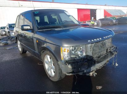 2005 LAND ROVER RANGE ROVER HSE Gray  Gasoline SALME11425A189822 photo #1